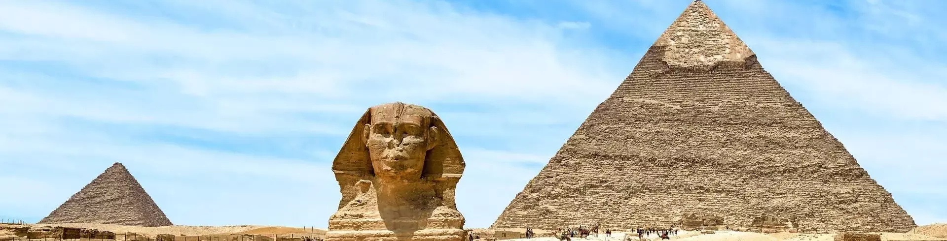 Symbole Egiptu - Nil i Piramidy